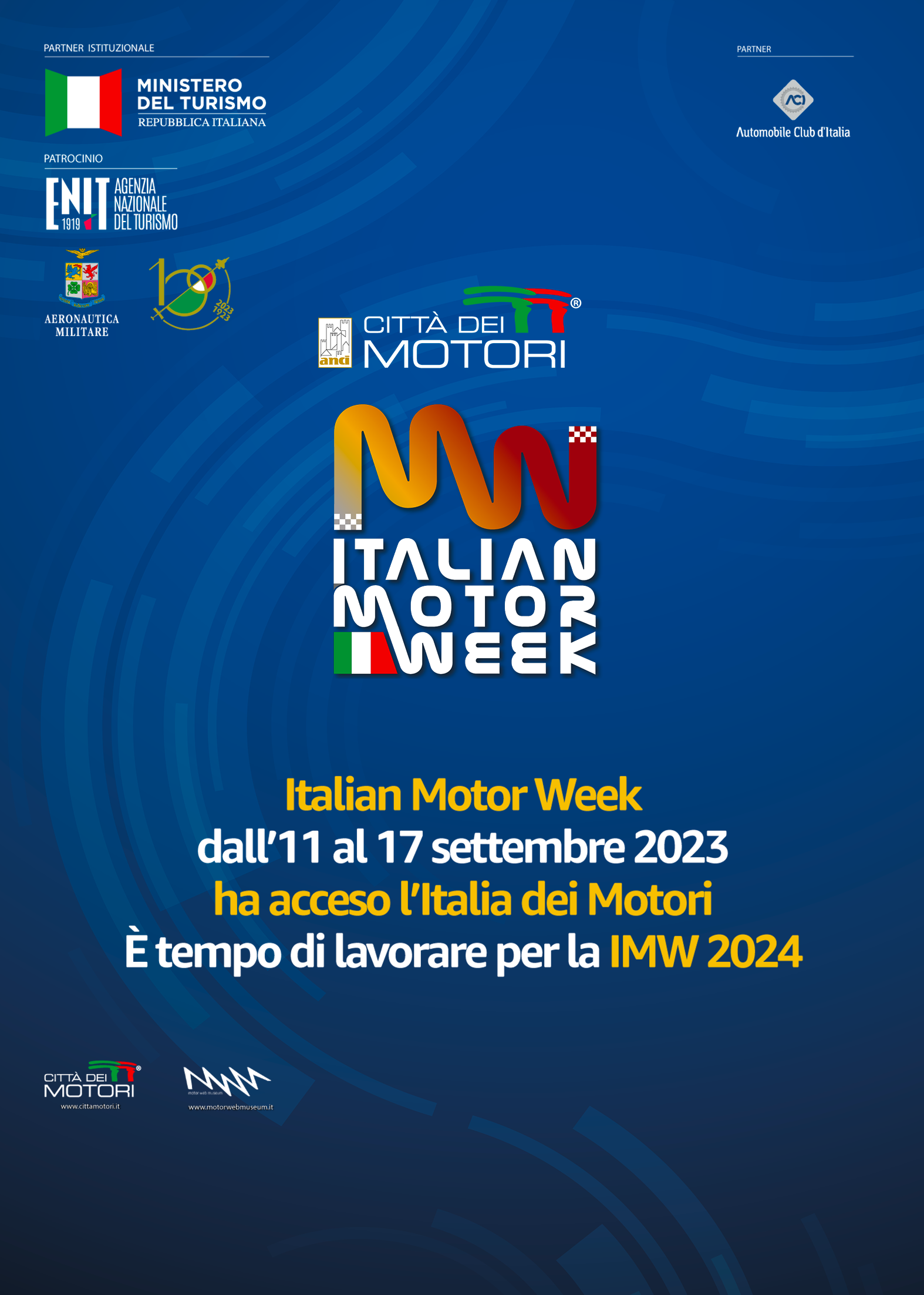 Al lavoro per Italian Motor Week 2024