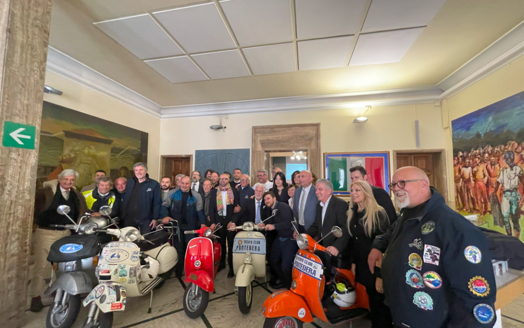 IMW24. Presentati i Vespa World Days a Pontedera. “Evento internazionale con una ricaduta eccezionale su tutto il territorio”.