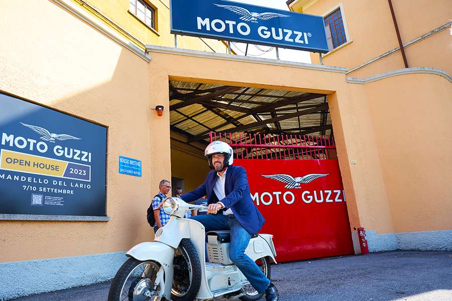 Mandello. Parte l’ampliamento della fabbrica Guzzi. Fasoli: “Linea produttiva pronta entro novembre. Fine lavori a primavera 2026”.