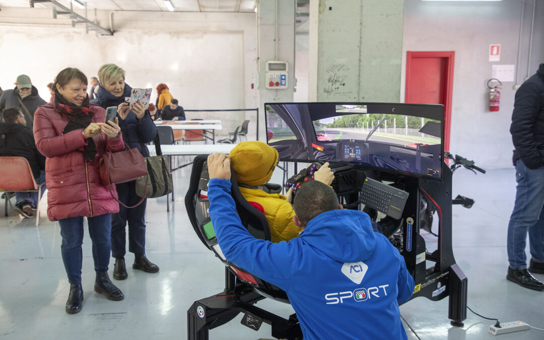 Imola. Un successo l’iniziativa “Autodromo Senza Barriere”. Penazzi/Minardi: “Occasione unica che unisce passione dei motori, solidarietà e inclusione”.