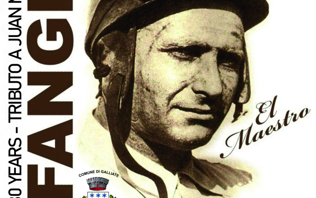 A Galliate l’evento tributo a Fangio. Pollastro: “Omaggio a uno straordinario campione e al legame col suo maestro Varzi e la nostra città”.