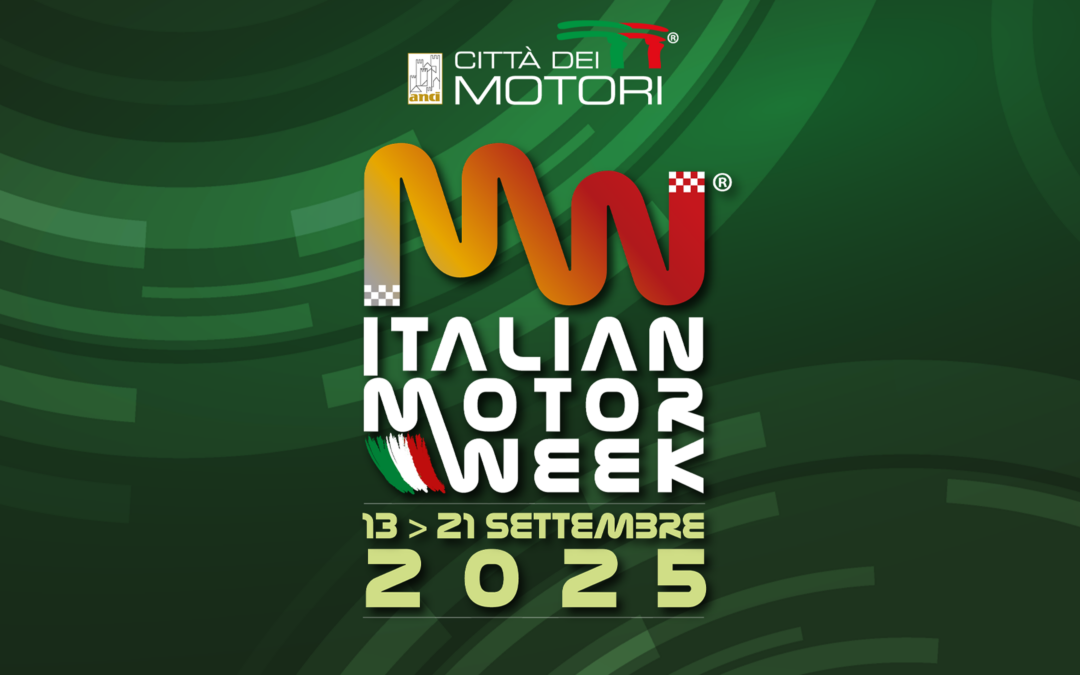 SAVE THE DATE ‘Italian Motor Week 25’. Il 9 settembre la conferenza stampa di lancio della terza edizione.
