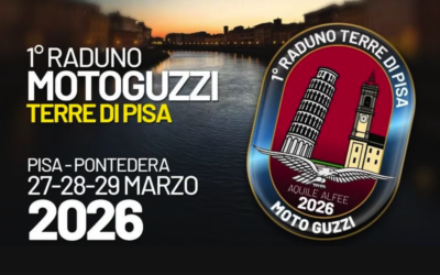A Pontedera il 1° Raduno Moto Guzzi “Terre di Pisa”. Leone: “Eventi ripetuti durante l’anno leva per turismo motoristico e sviluppo economico”.